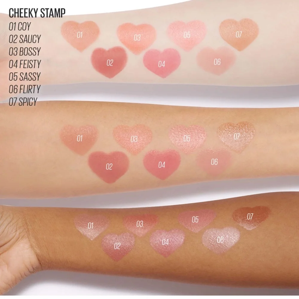 💎 Kaja Cheeky Stamp Blush in Feisty 04 Full-Size New in The Box